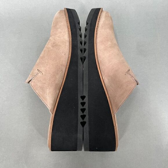 Eileen Fisher Loti Wedge Mule Clog Womens 8.5 Coastal Grandmother Minimalist - Picture 7 of 12